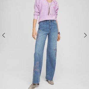 Chico's So Slimming Embellished Jeans Chico’s Size 1.5 Regular 13